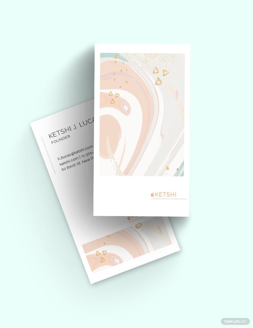 Makeup Watercolour Business Card Template in Word, Google Docs, Illustrator, PSD, Apple Pages, Publisher