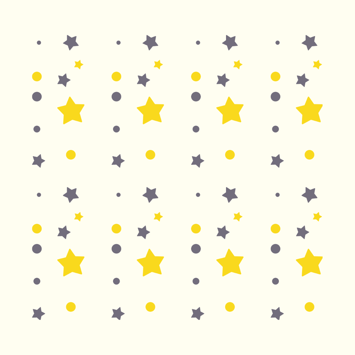Star Pattern Vector Template