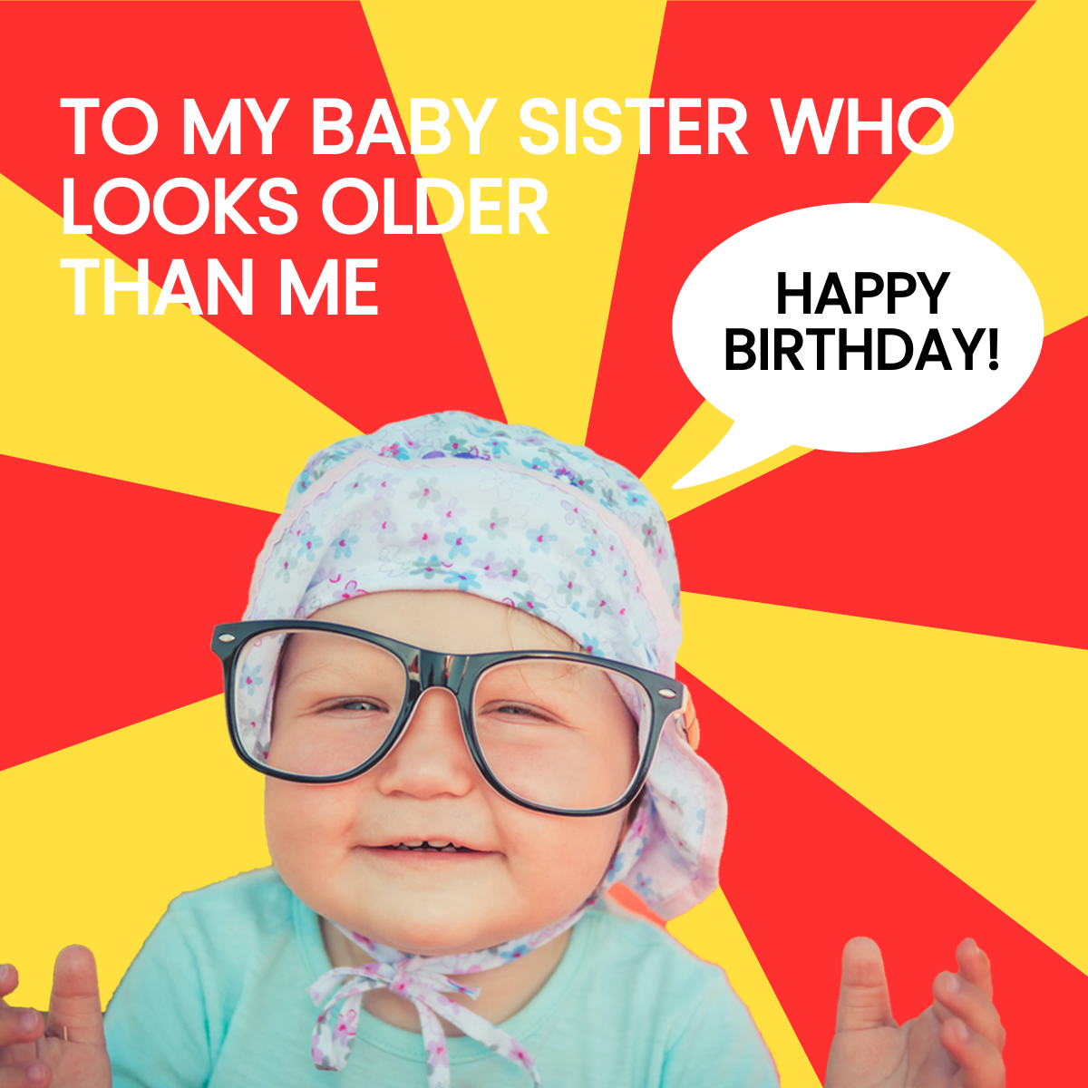 Free Funny Happy Birthday Sister Meme
