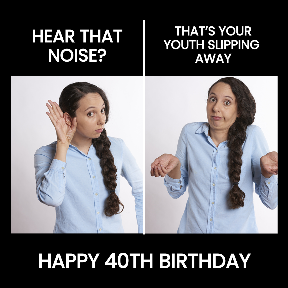 Free Happy 40th Birthday Meme For Her
