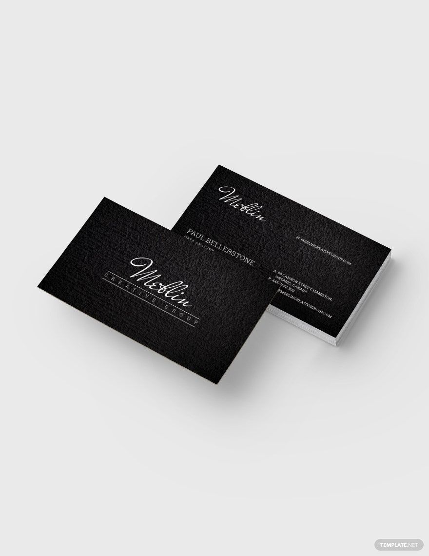 Shale Business Card Template in Word, Google Docs, Illustrator, PSD, Apple Pages, Publisher