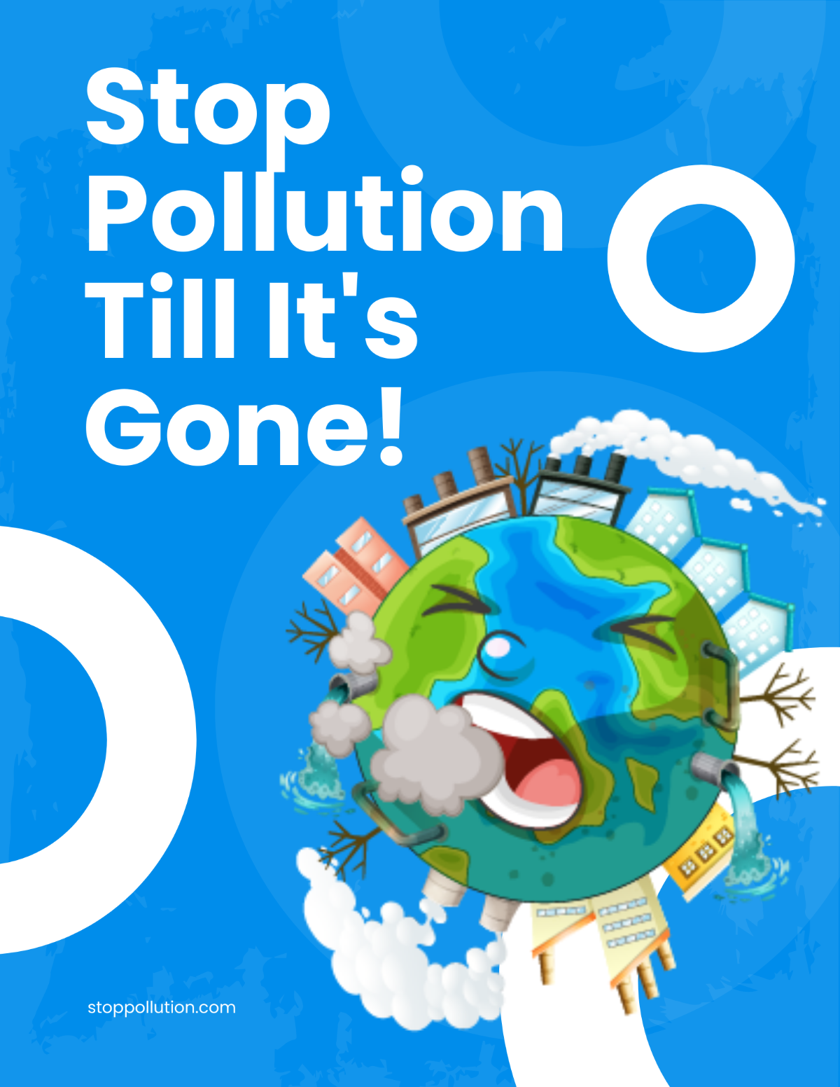 Stop Pollution Flyer Template - Edit Online & Download