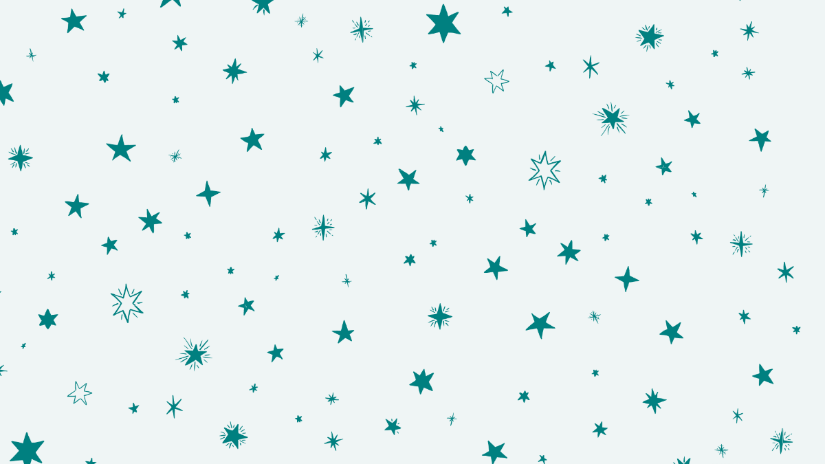 Free Teal Stars Background