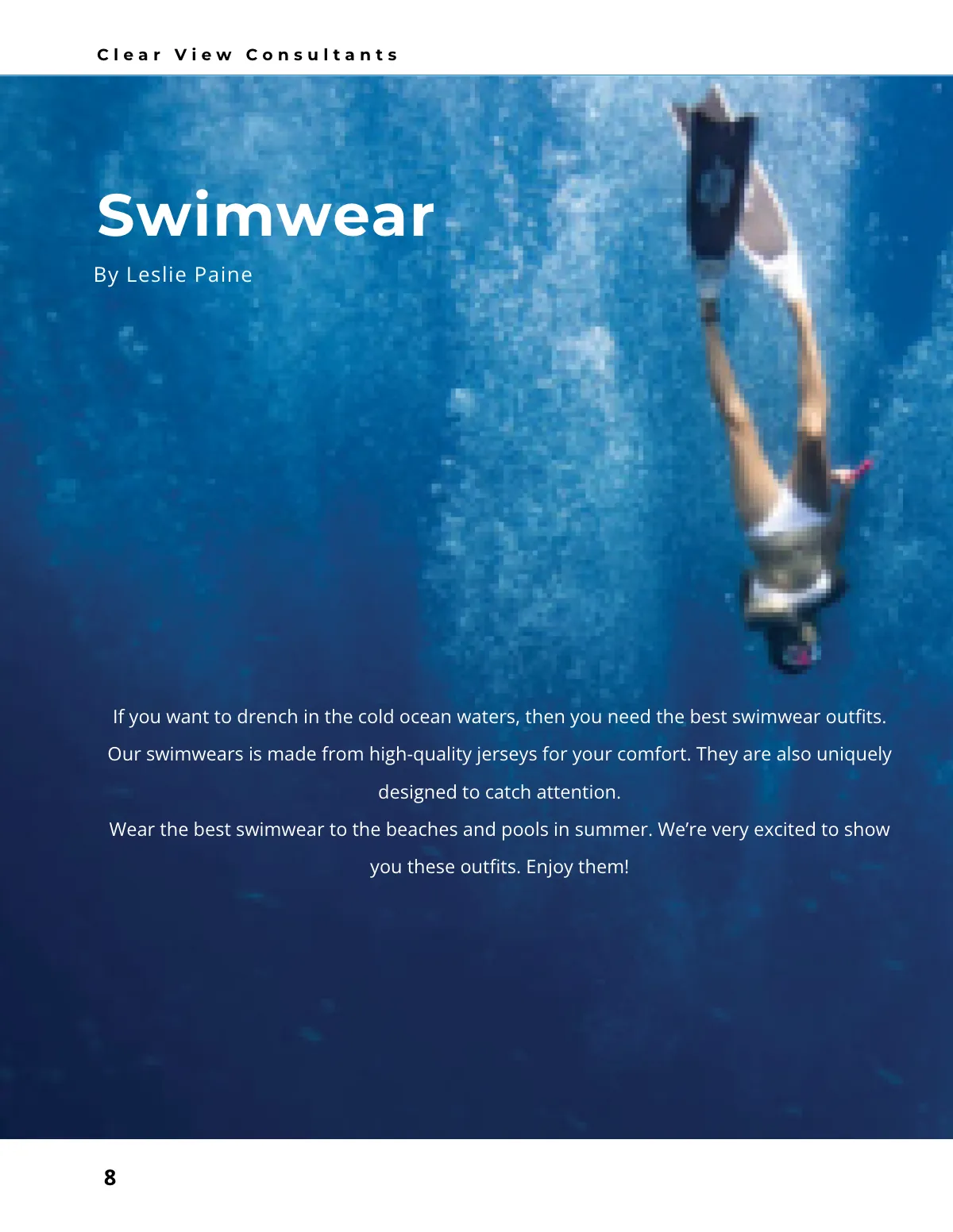 Free Garment Catalog Template to Edit Online