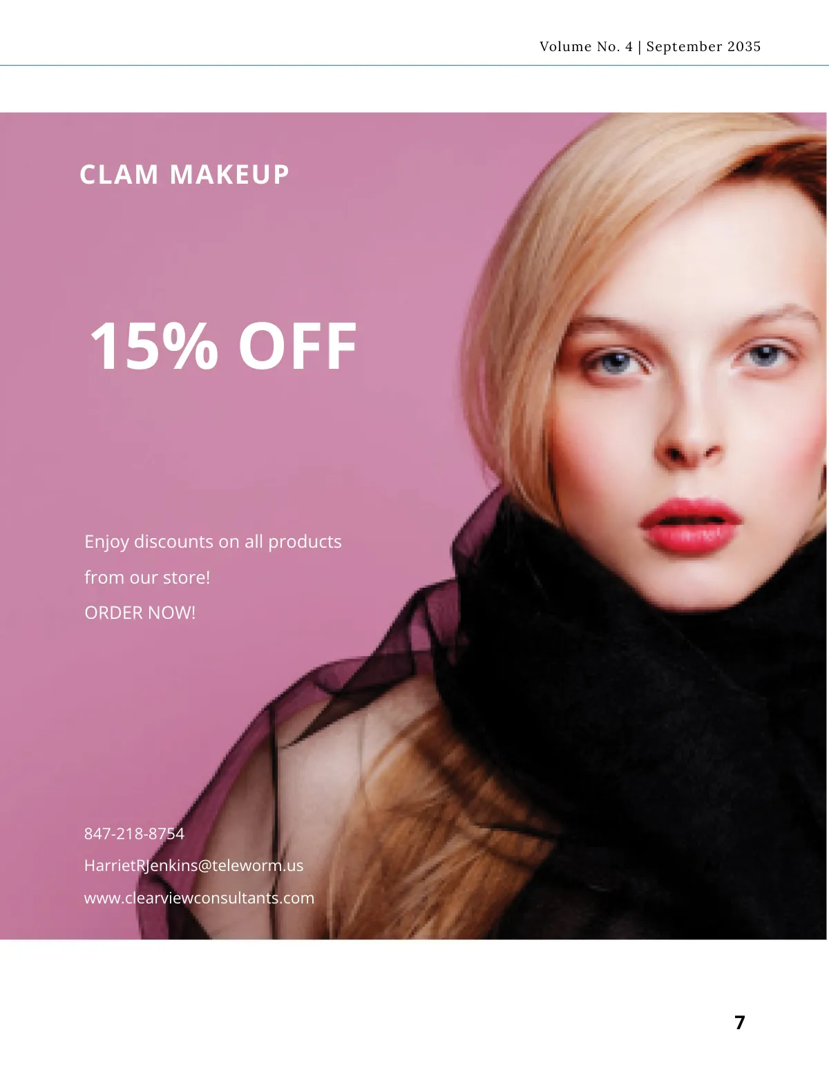 Free Garment Catalog Template to Edit Online