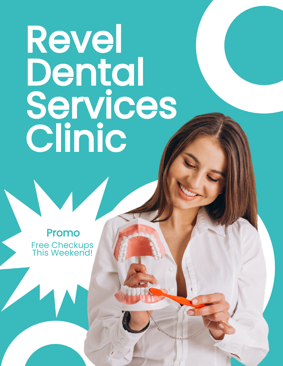 Dental Promotion Flyer Template