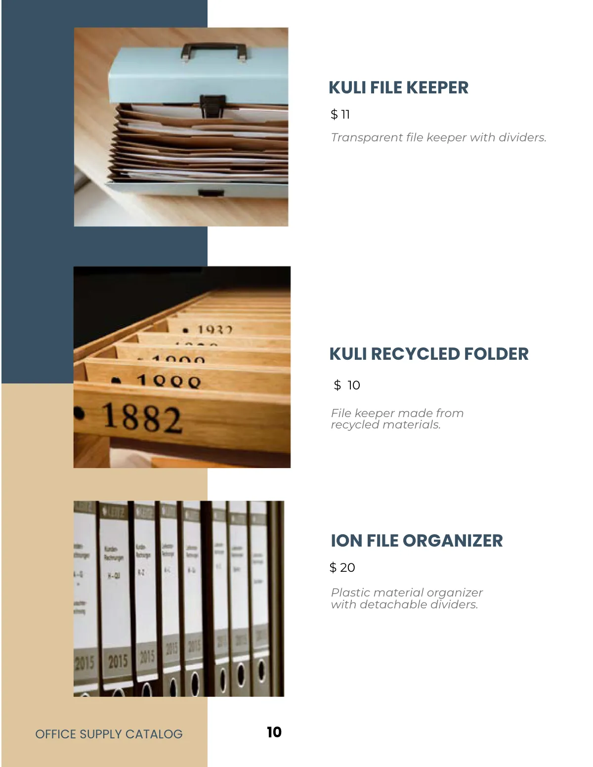Free Office Supply Catalog Template to Edit Online