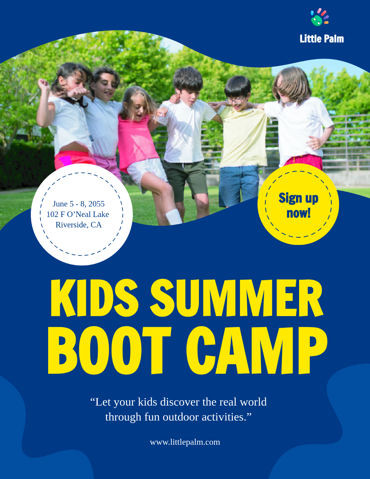 Summer Boot Camp Flyer Template - Edit Online & Download