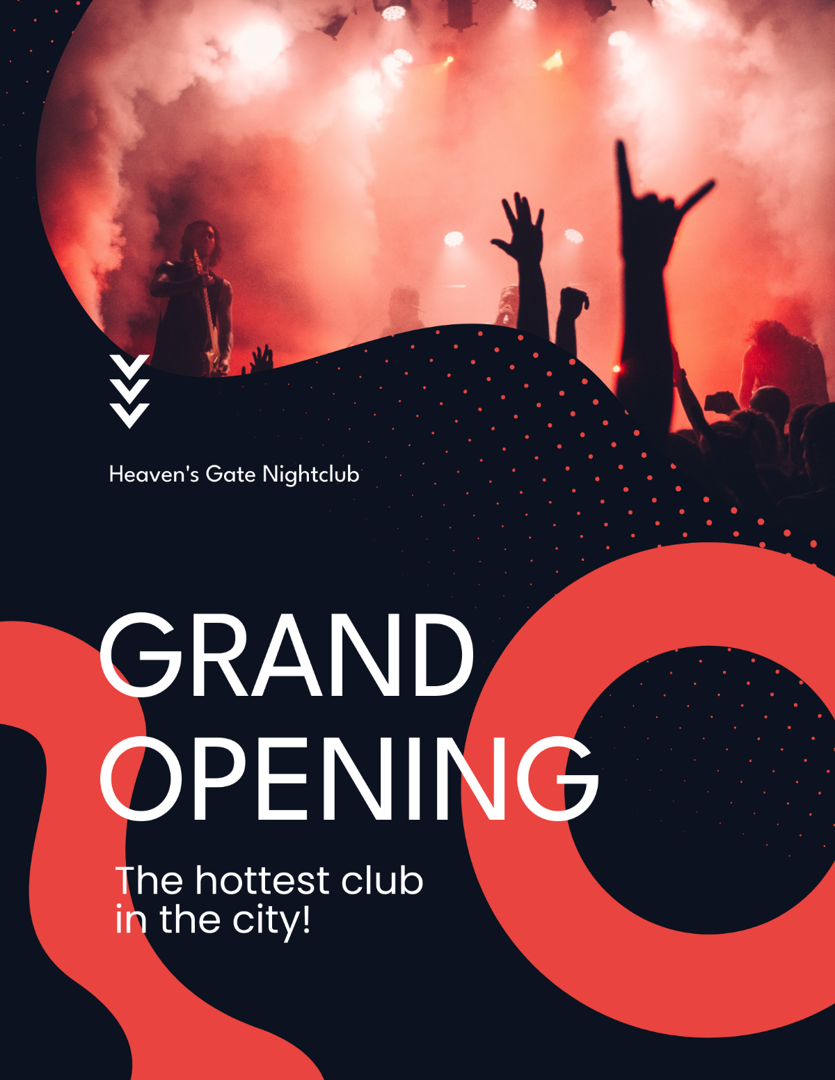 Night Club Grand Opening Flyer