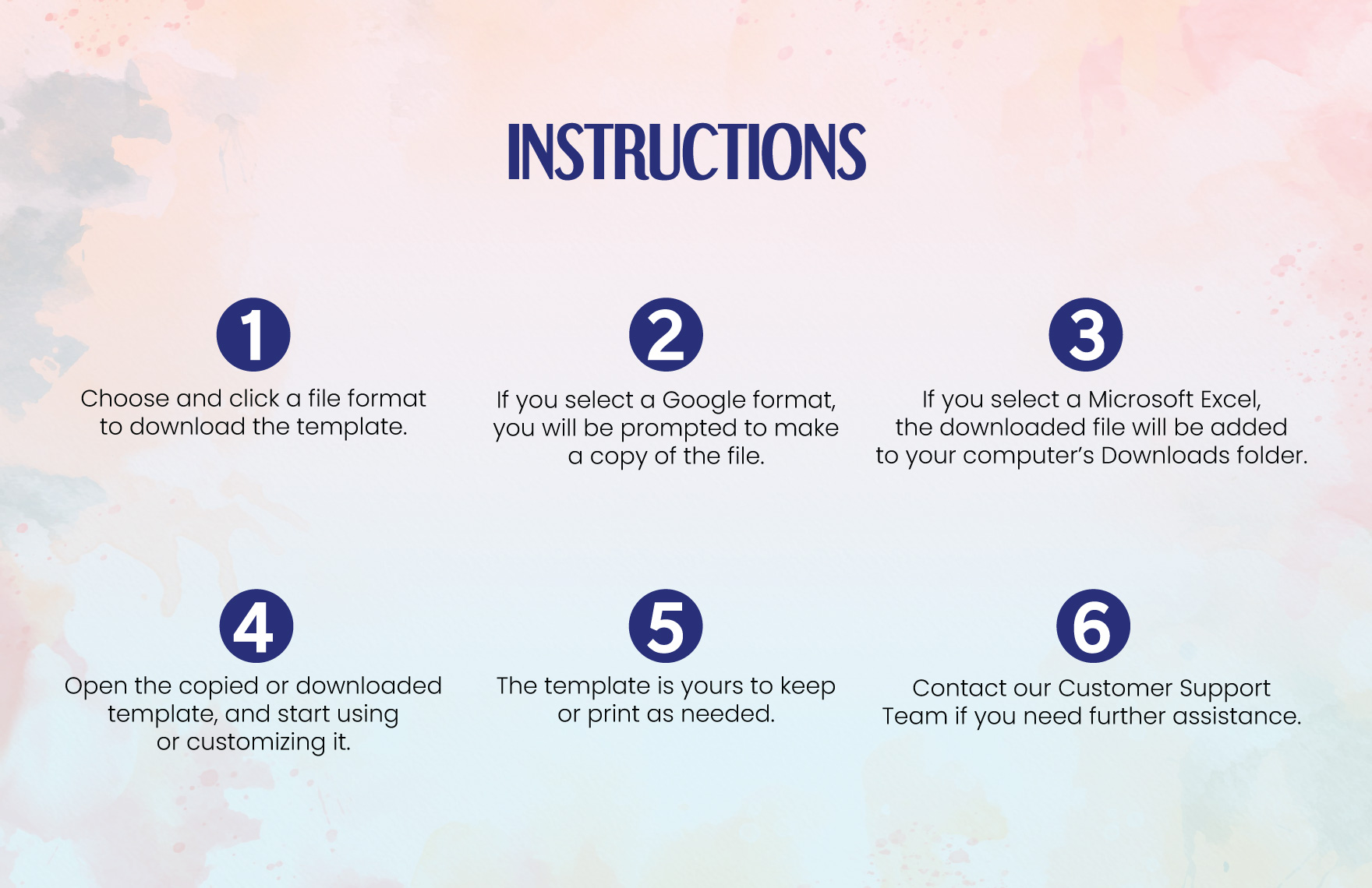 Basic Service Invoice Template