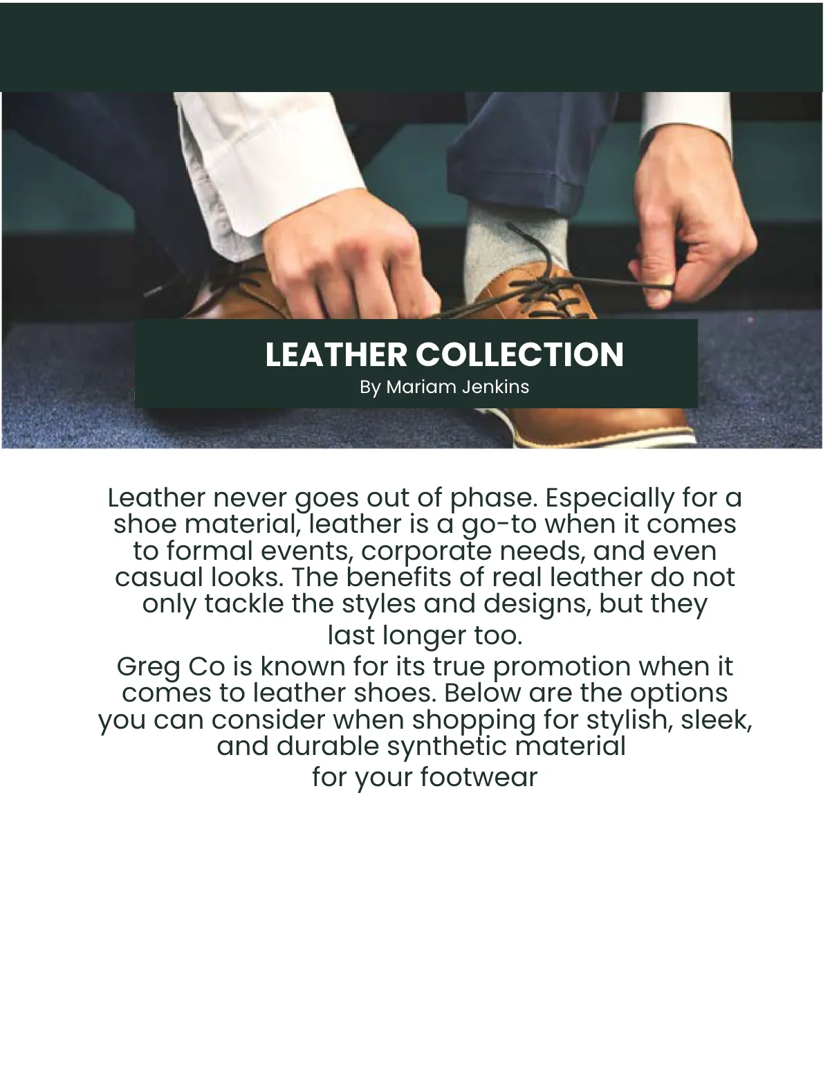 Free Shoes Sale Catalog Template to Edit Online