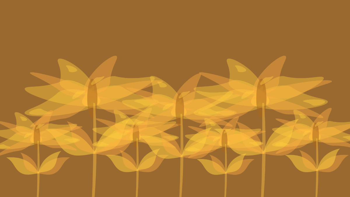 Free Sunflower Painting Background Template
