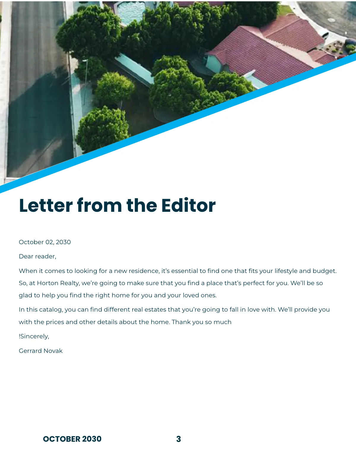 Free Real Estate Marketing Catalog Template to Edit Online