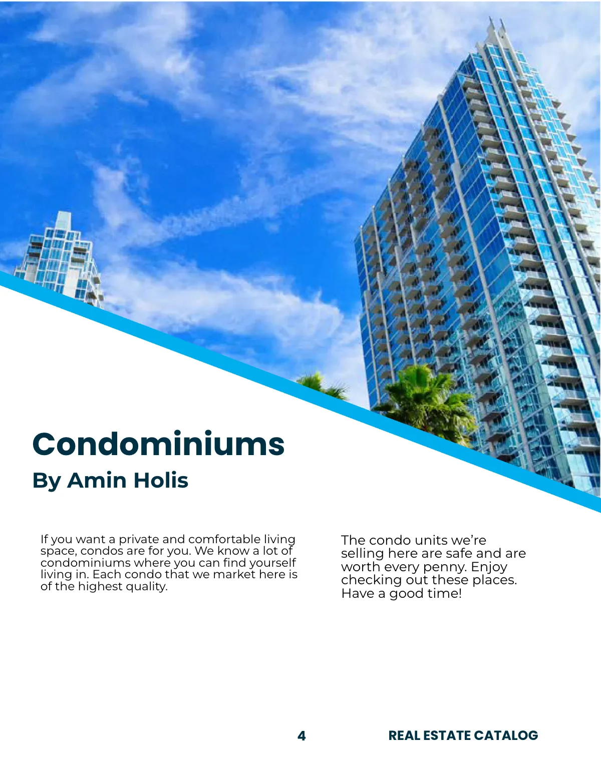 Free Real Estate Marketing Catalog Template to Edit Online