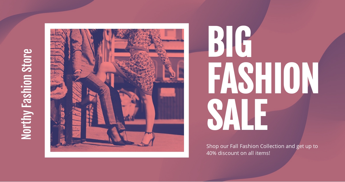 Free Fashion Sale Offers Facebook post Template.jpe