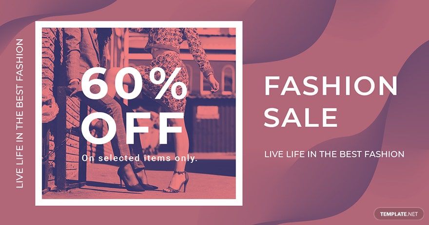 Fashion Sale Offers Facebook post Template