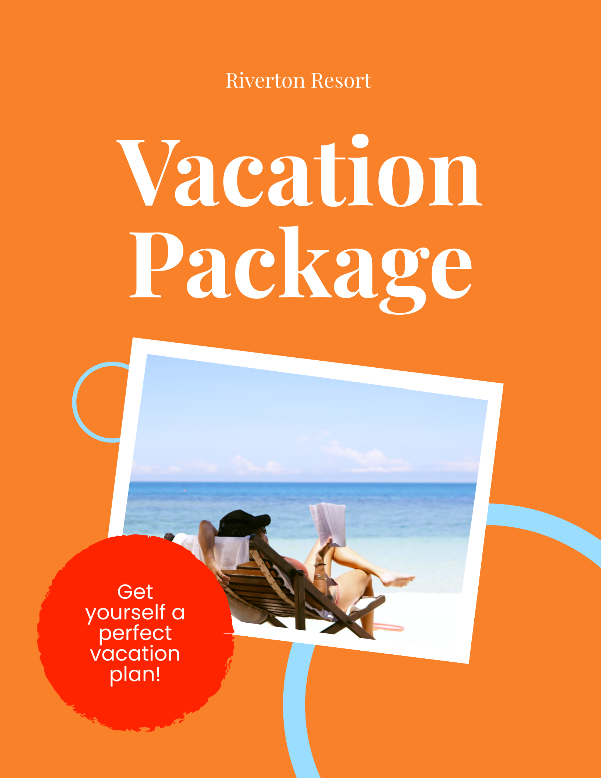 Vacation Package Flyer