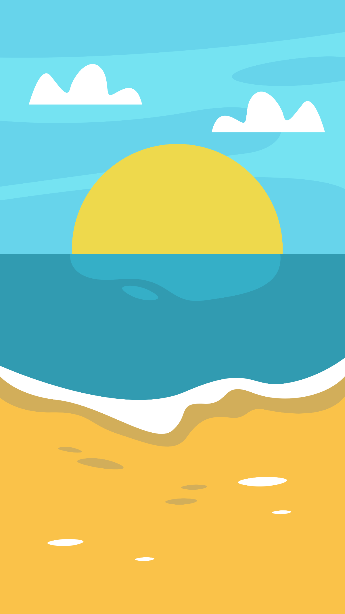 Summer Iphone Background Template