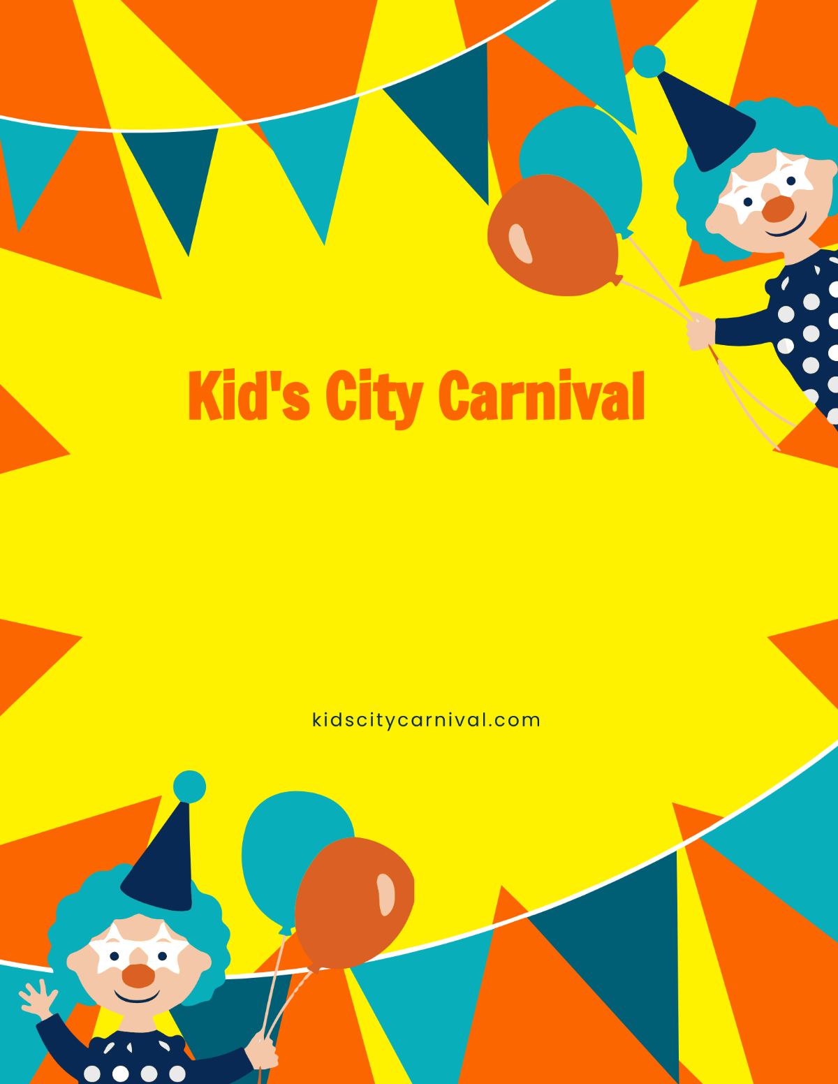 Kids Carnival Flyer Template - Edit Online & Download