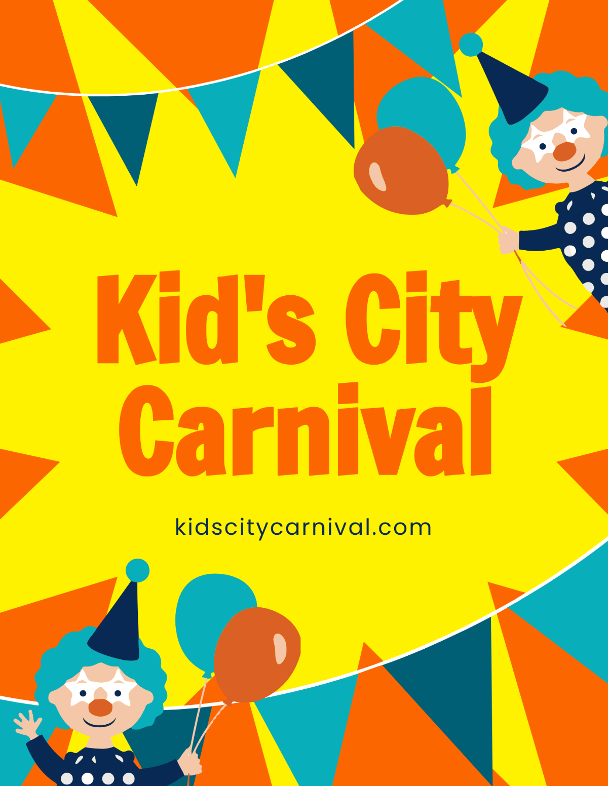 Kids Carnival Flyer Template