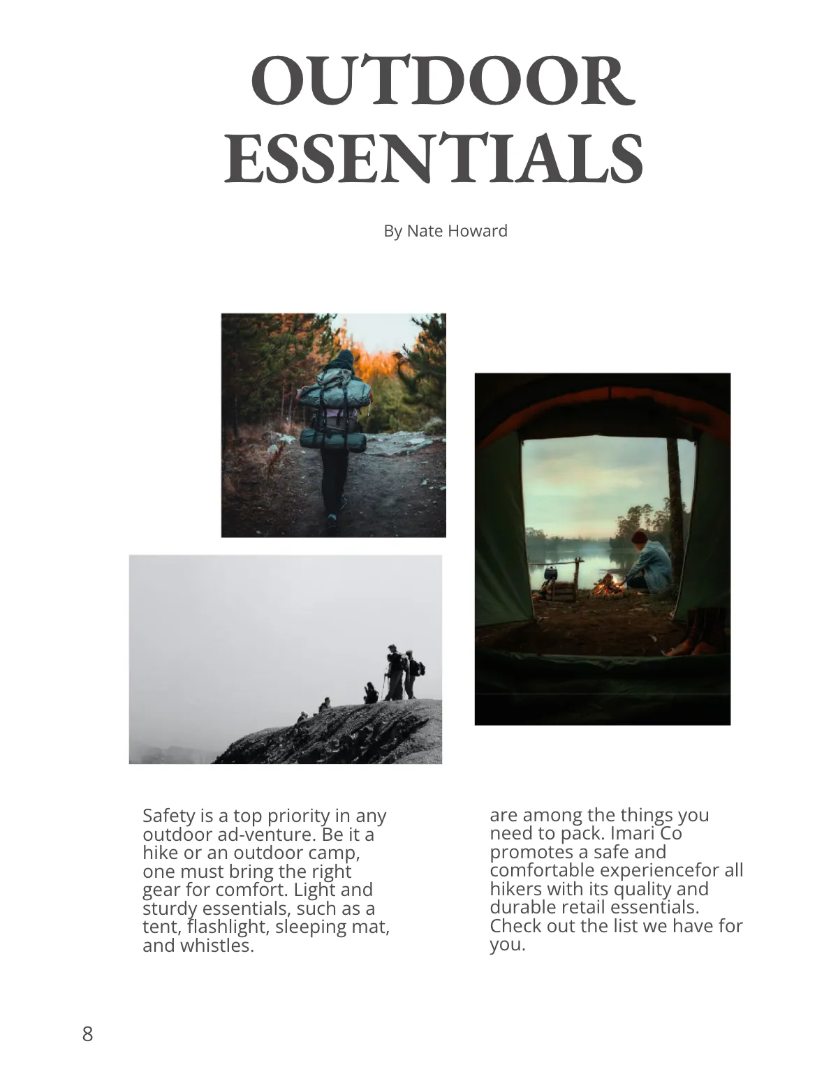 Free Online Retail Catalog Template to Edit Online