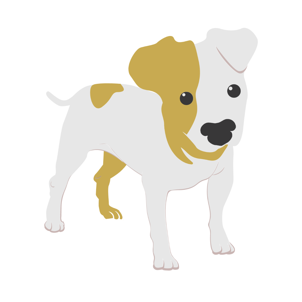 Free Puppy Vector Template