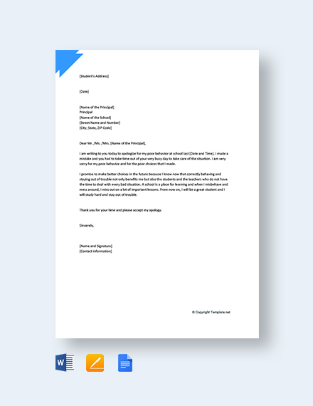 FREE Hotel Apology Letter for Housekeeping Template - Word | Google ...