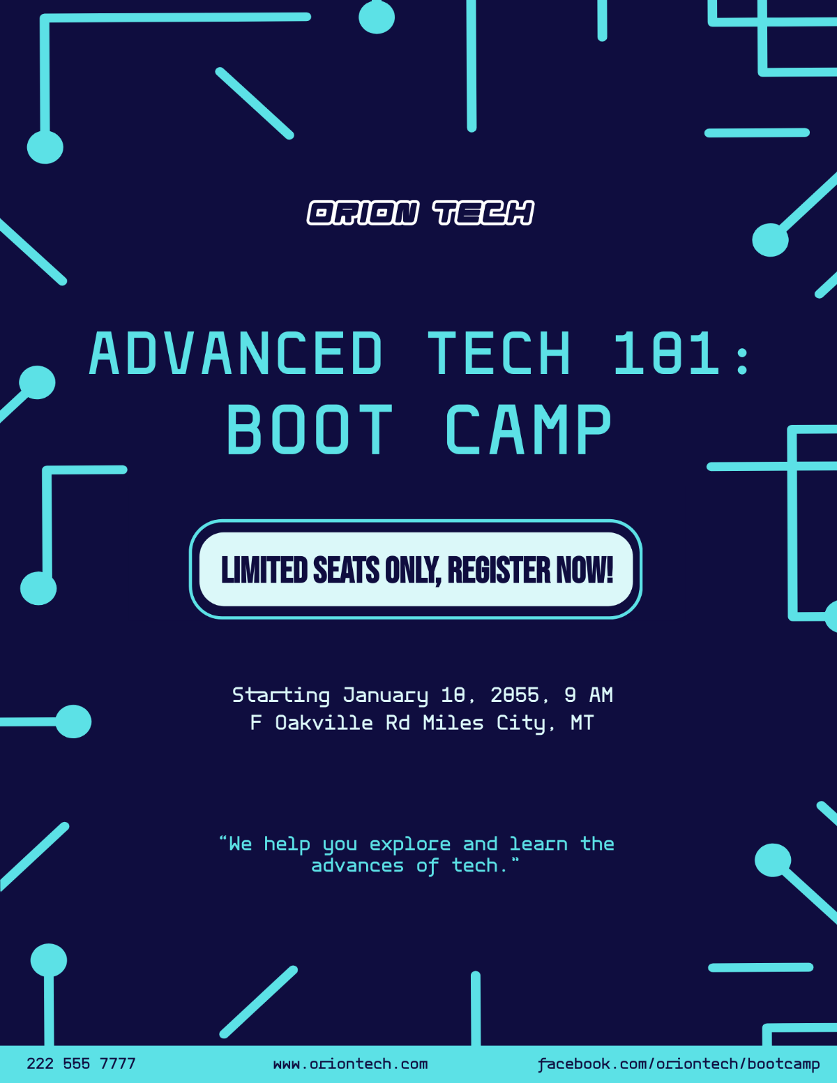 Indoor Boot Camp Flyer Template - Edit Online & Download