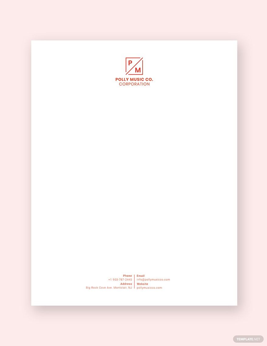 Business Letterhead Template Board of Directors - Google Docs, Word ...