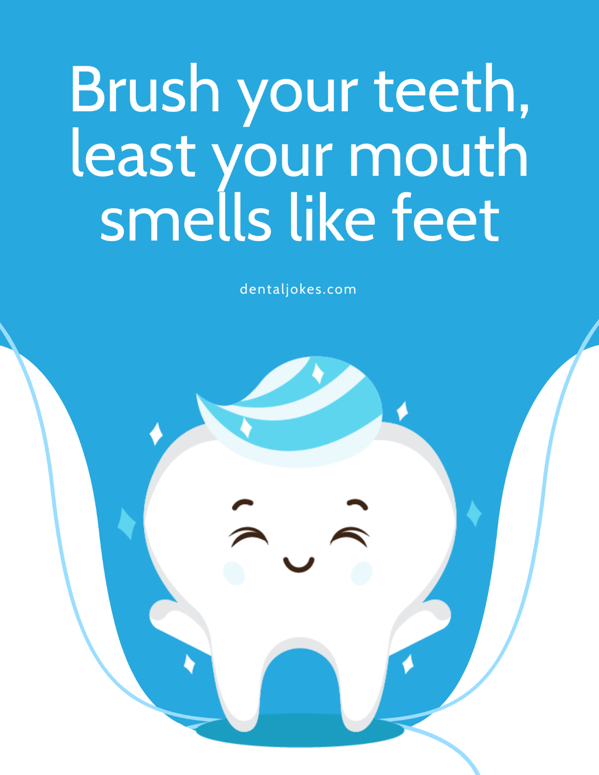 Funny Dental Flyer