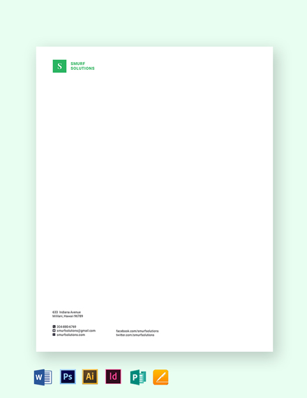 15+ Small Business Letterhead Templates - Word, PSD, Vector EPS