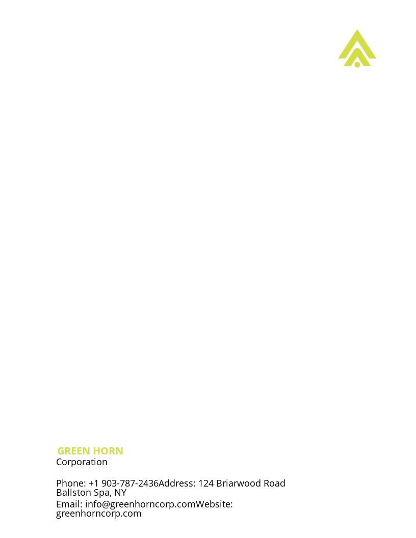 Simple Business Letterhead