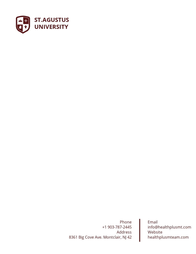 Letterhead Templates Indesign