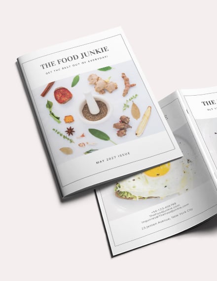 Minimal Food Magazine