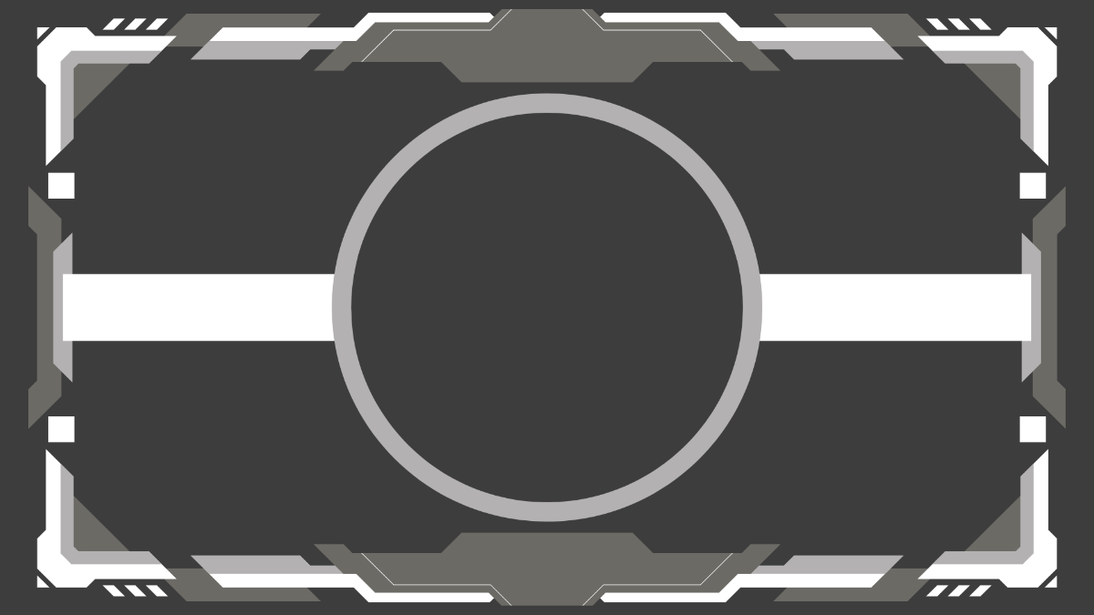 Gray Gaming Background Template