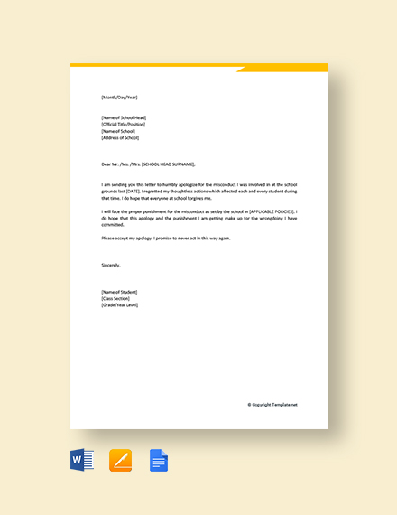 FREE Verbal Warning Letter for Misconduct Template - Word ...