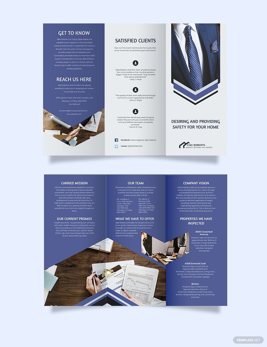 Free Home Care Brochure Templates, Editable and Printable