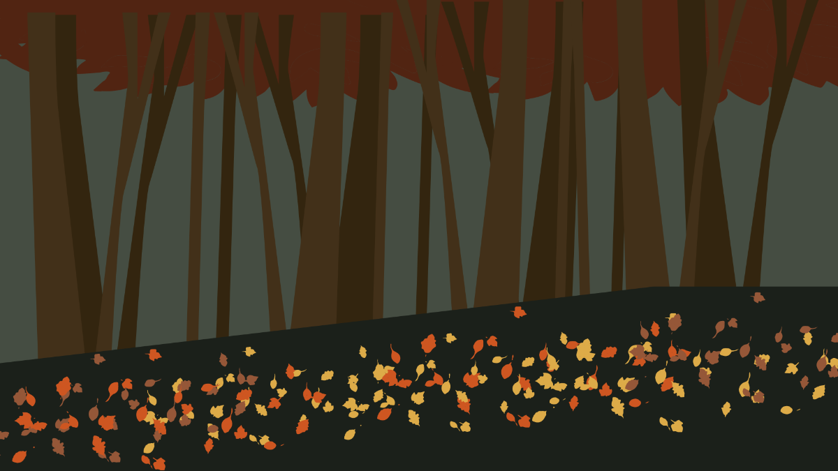 Dark Fall Background Template