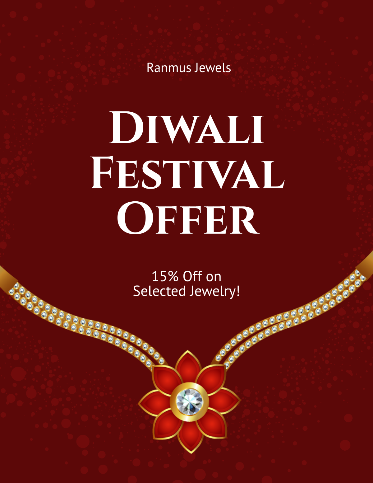 Diwali Festival Offer Flyer