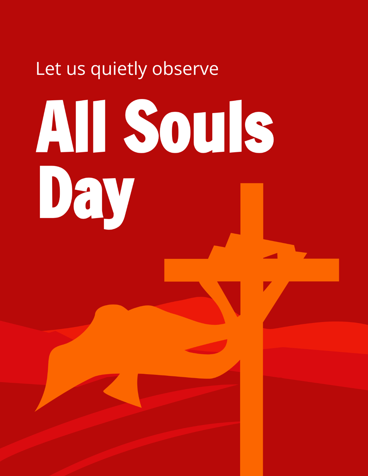 All Souls Day Flyer Template