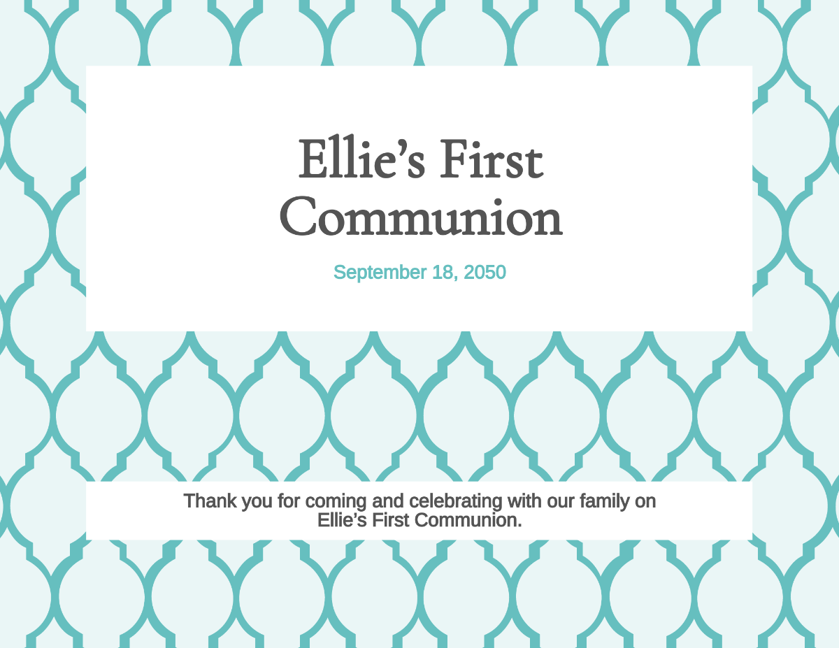 First Communion Candy Bar Wrapper Template