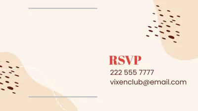 Free Party Invitation Video Template to Edit Online