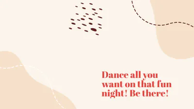 Free Party Invitation Video Template to Edit Online