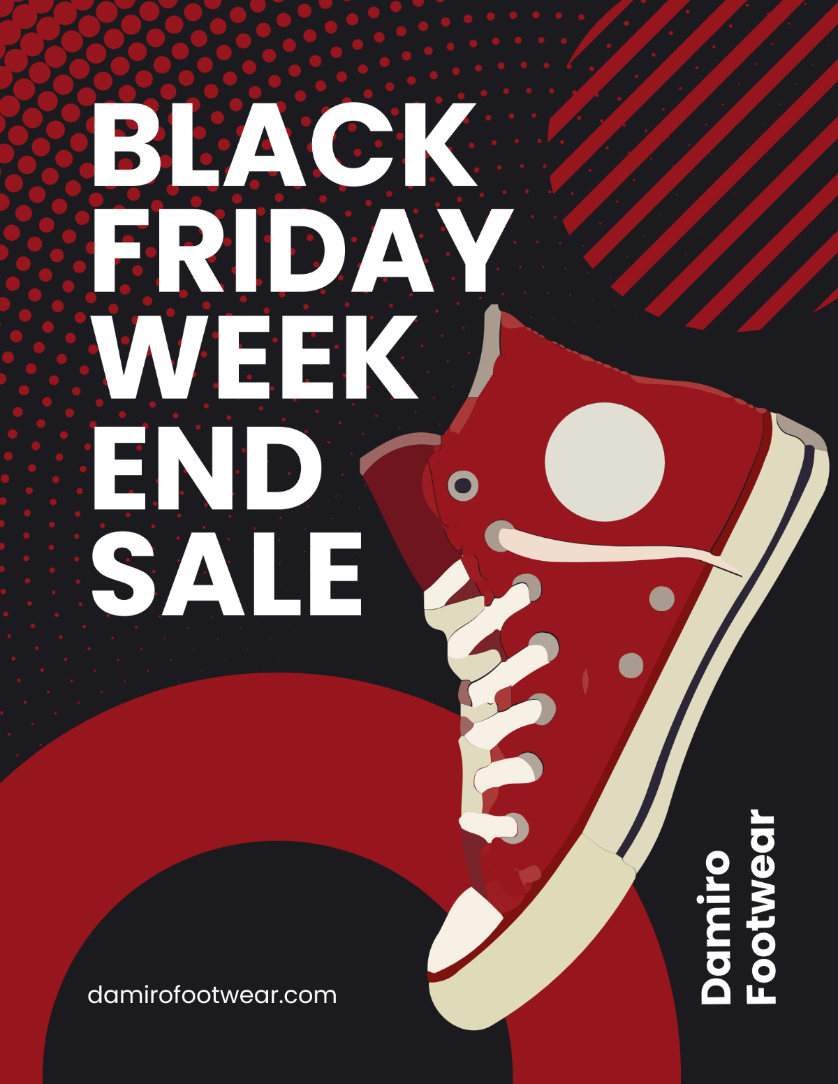 Black Friday Weekend Sale Flyer Template - Edit Online & Download