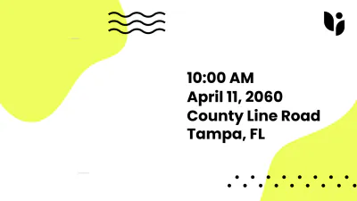 Free Event Invitation Video Template to Edit Online
