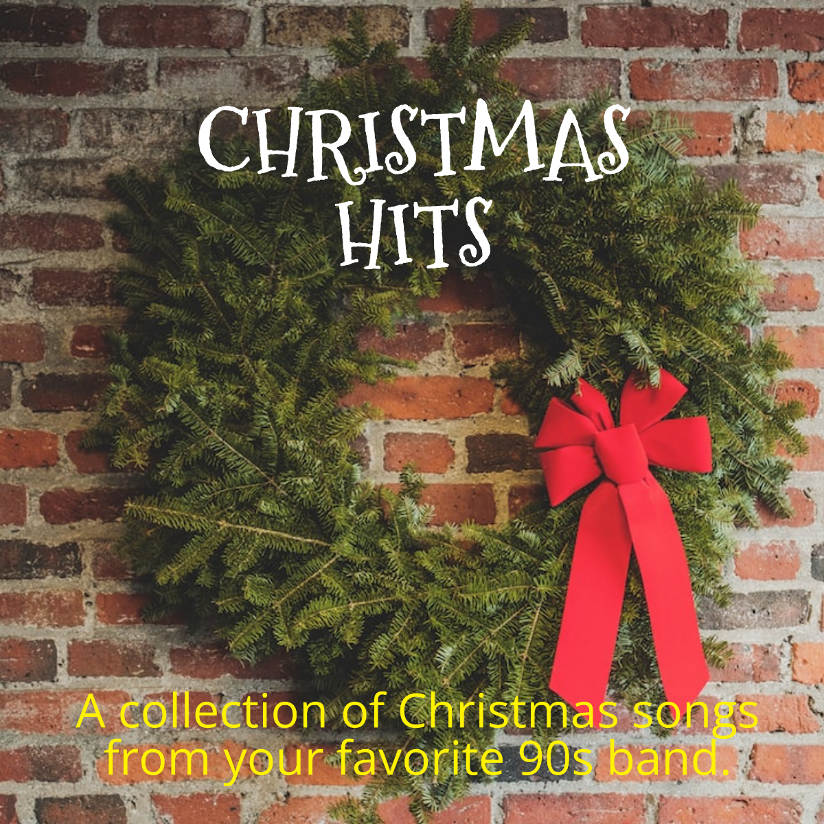 Simple Holiday/Festive/Celebration Playlist Cover Template