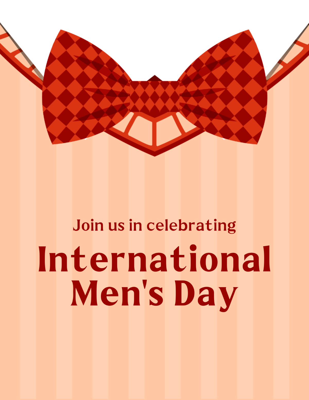 International Mens Day Celebration Flyer