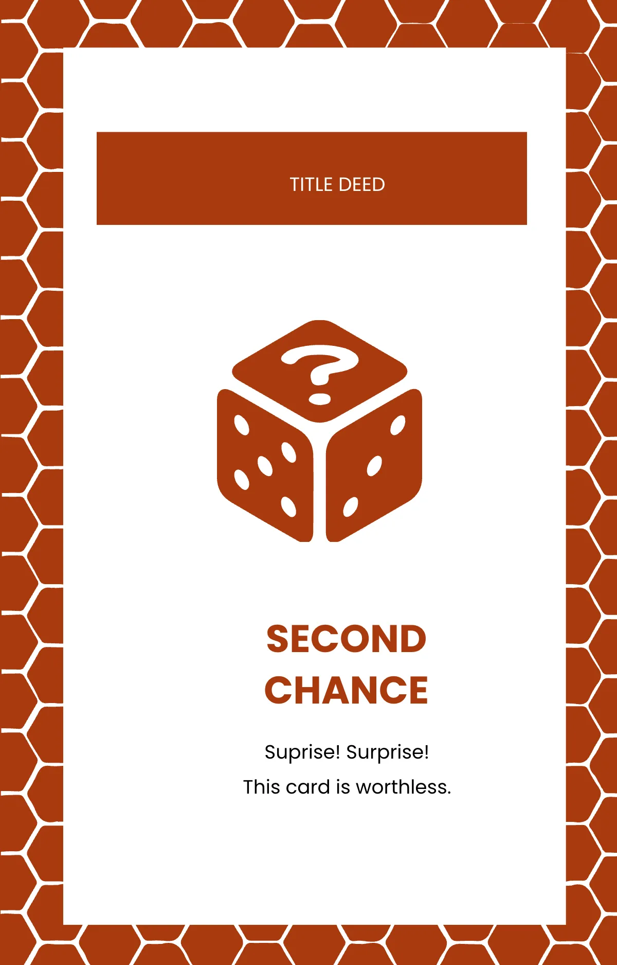 Free Monopoly Title Deed Card Template to Edit Online