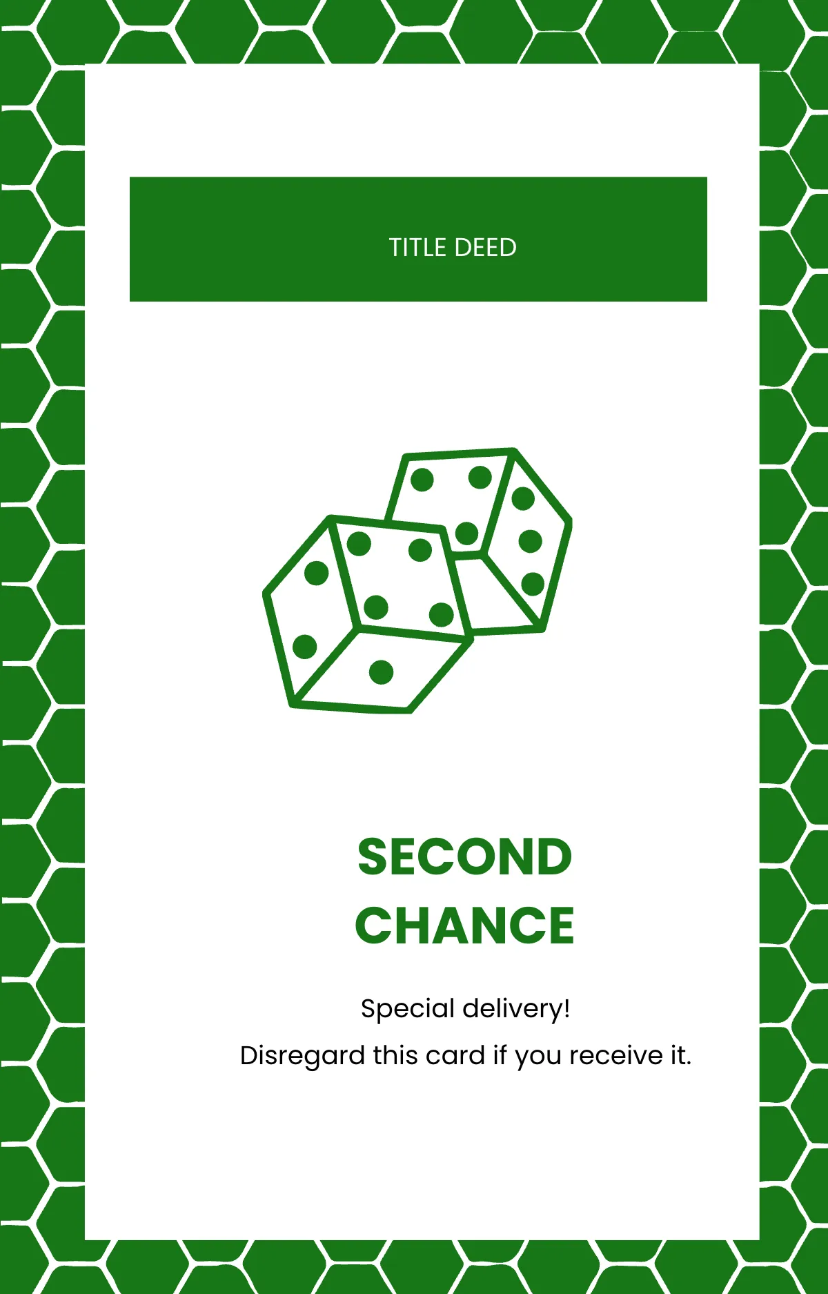 Free Monopoly Title Deed Card Template to Edit Online