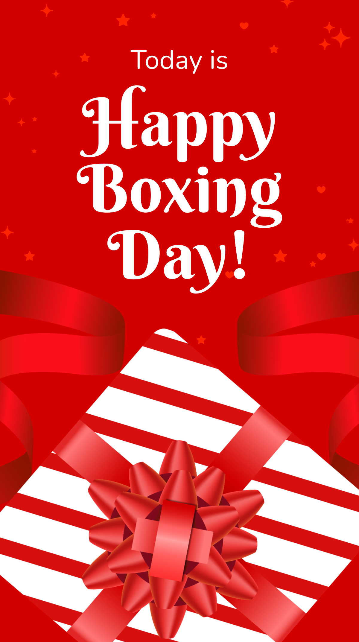 Happy Boxing Day Instagram Story Template
